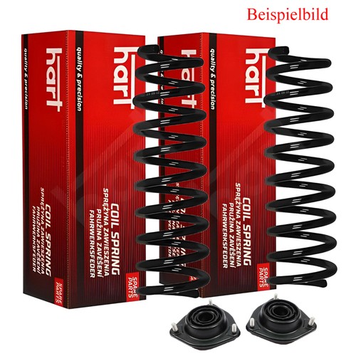 Hart fahrwerksfeder feder - 2x,