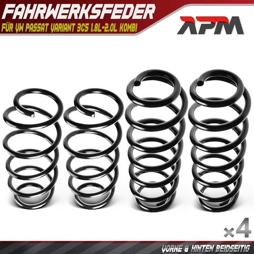 Federn fahrwerksfeder vorne - 4x,
